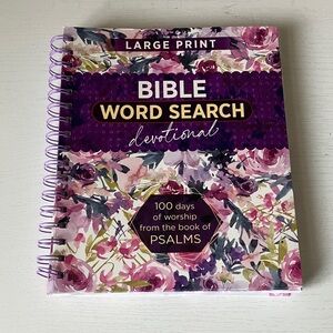 Large Print Bible Word Search Devotional (NWT)